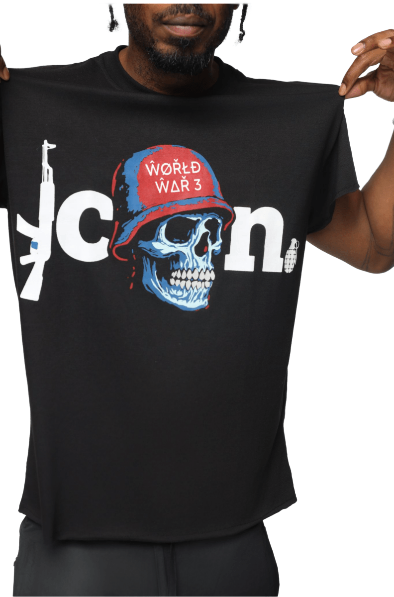 Icon Black WW3 T-shirt - Icon The Collection