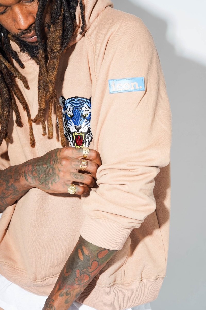 ICON Beige Stack Jogger Suit - Icon The Collection