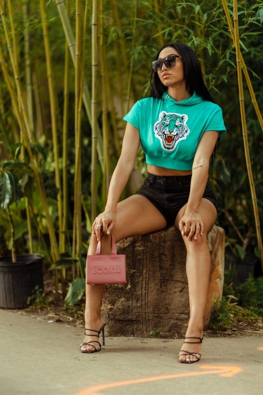 ICON Thin Crop Hoodie - Icon The Collection